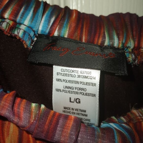 Tracy Evans Multicolored Up-Down 100% Polyester El - Picture 2 of 7